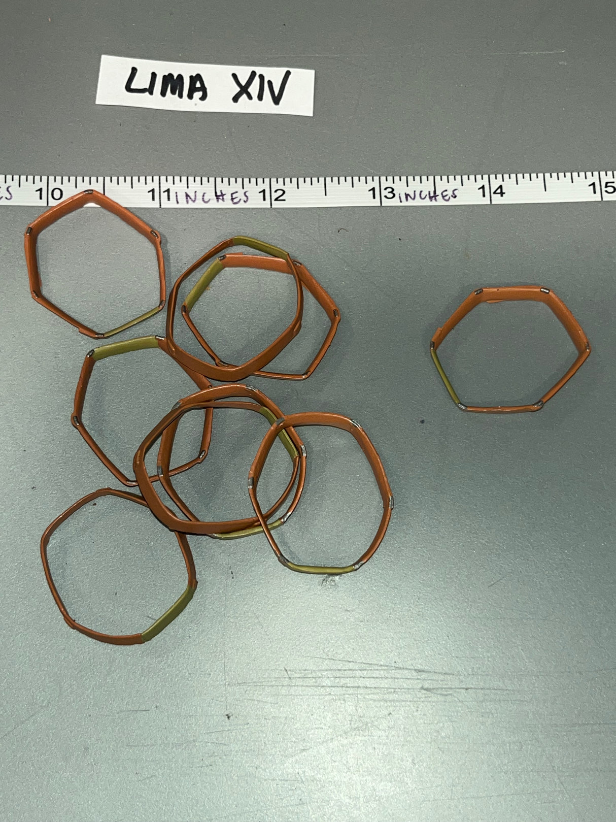 1/6 Scale WWII US Helmet Liner Lot