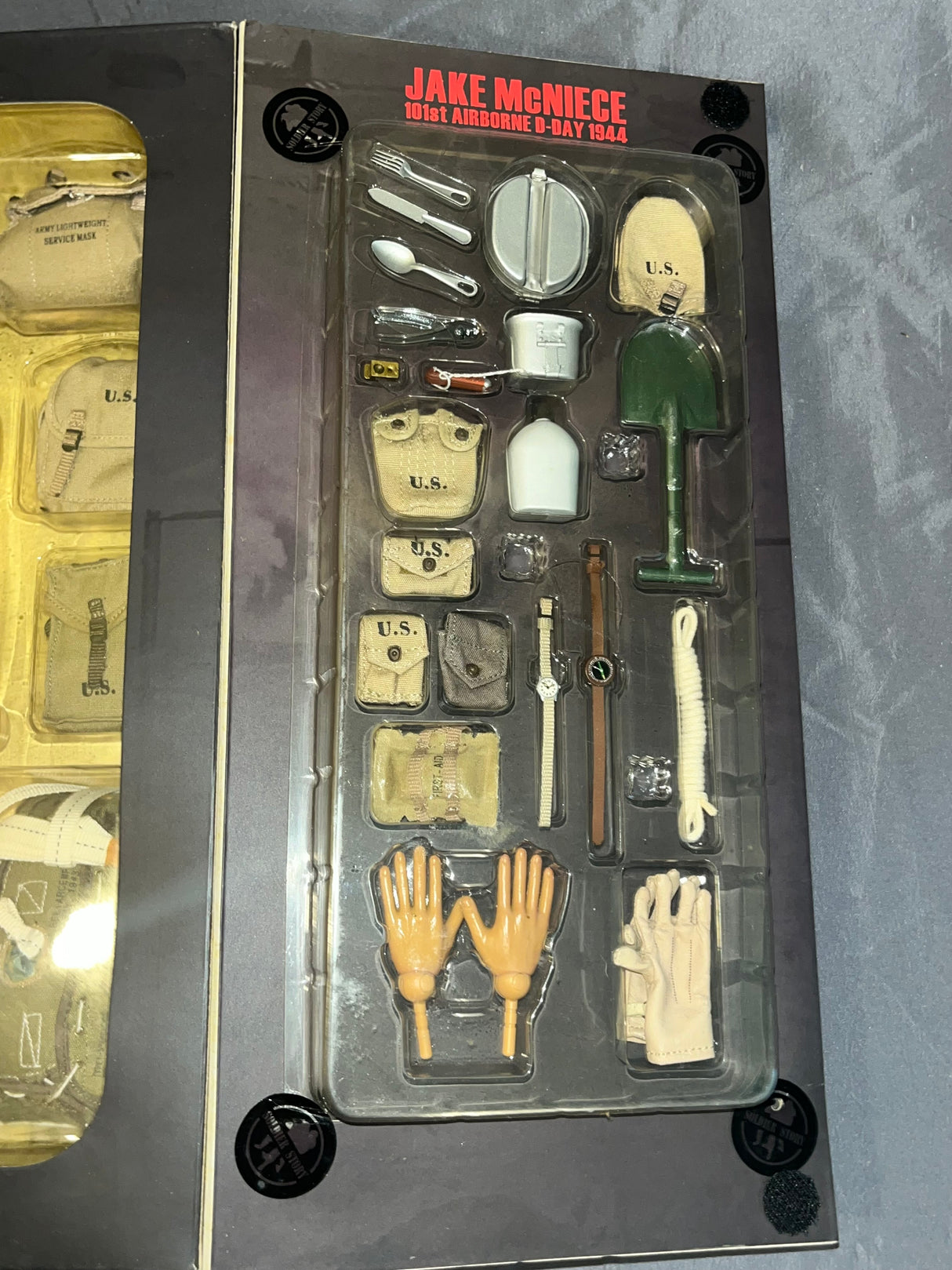 1/6 Scale WWII US Normandy Paratrooper Jake McNiece- NIB Soldier Story - *BR*