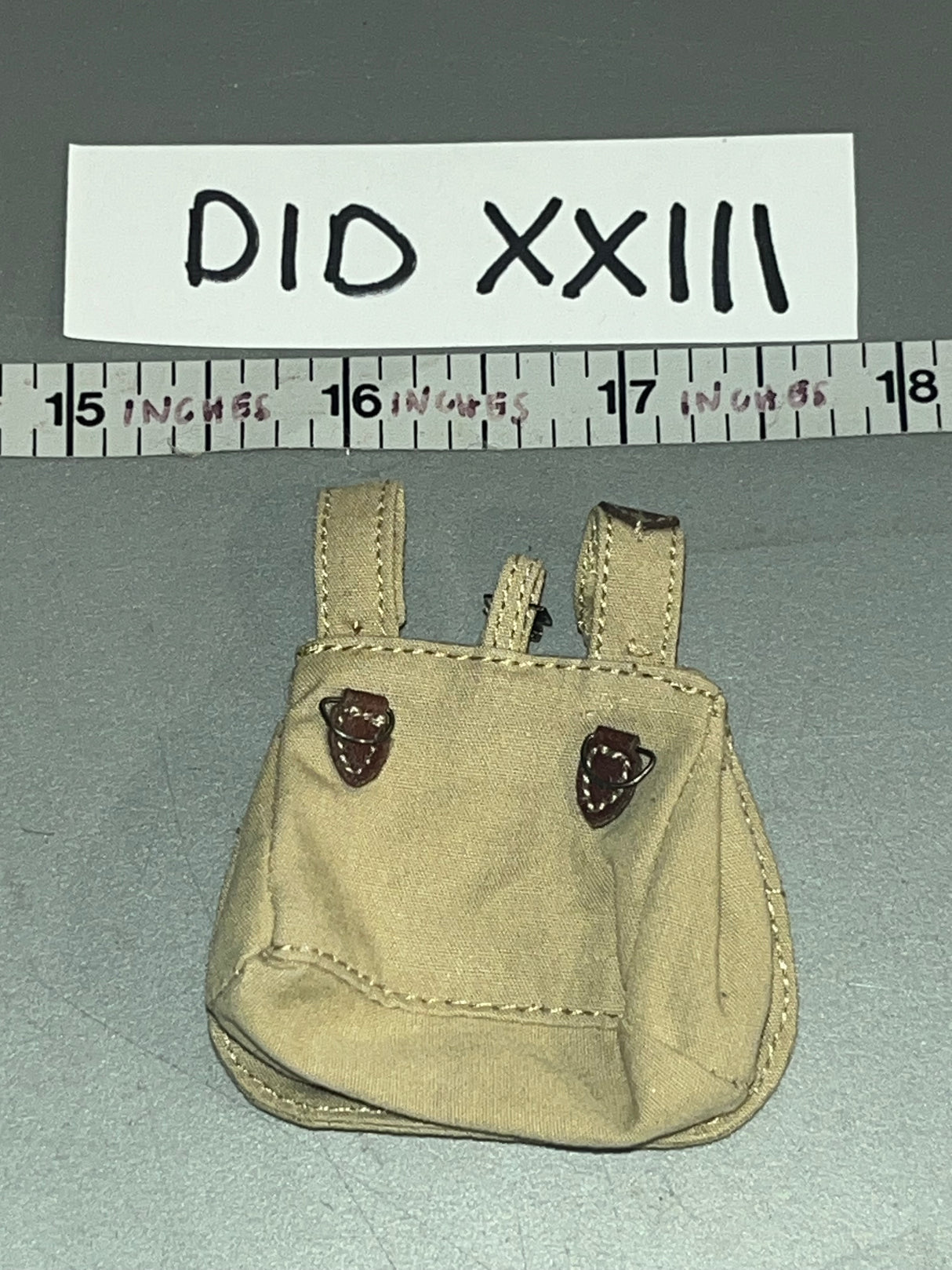 1/6 Scale World War One German Bread Bag - DID MG08 Gunner 11015