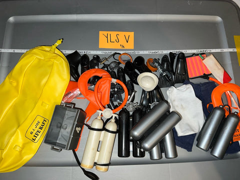 1/6 Scale GI Joe Vintage Parts Lot
