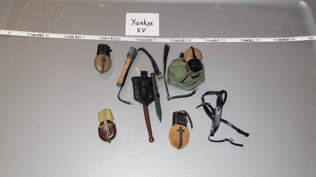 1/6 Scale WWII German Field Gear Lot