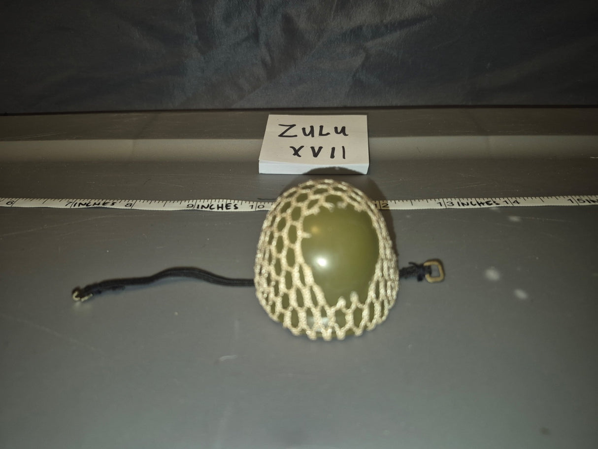 1/6 Scale WWII US Helmet with Net - Zulu XVII