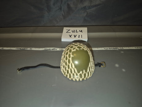 1/6 Scale WWII US Helmet with Net - Zulu XVII - GI Joe