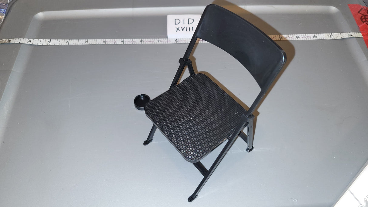 1/6 Scale Modern Folding Chair - - Diorama Item