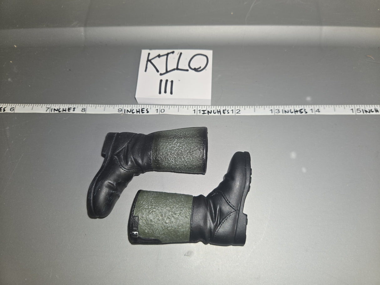 1/6 Scale WWII German Felt Boots