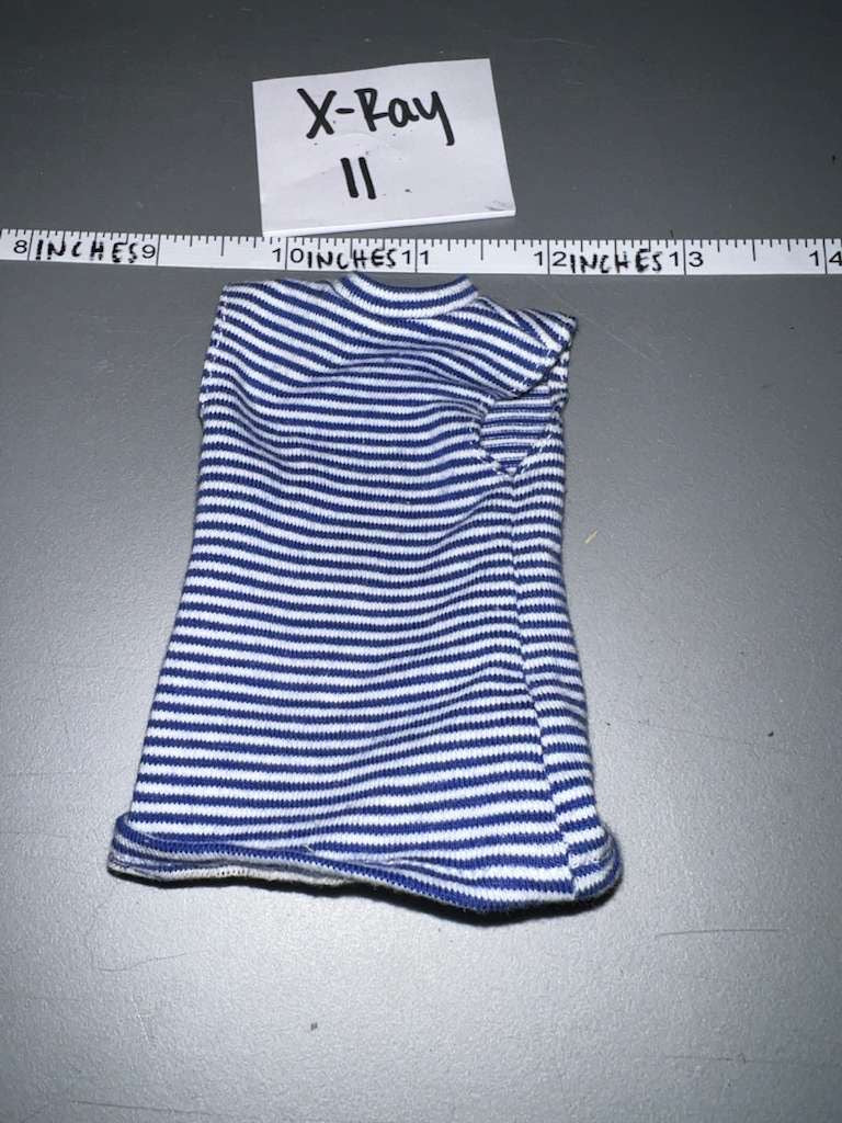 1:6 Scale WWII Russian Afghanistan Striped Shirt