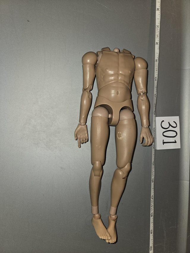 1/6 Scale Basic Nude Figure - Present Toys Half Face - 301