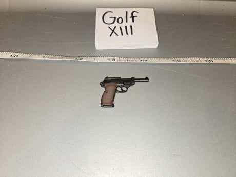 1/6 Scale WWII German Walther P38 Pistol - Golf XIII