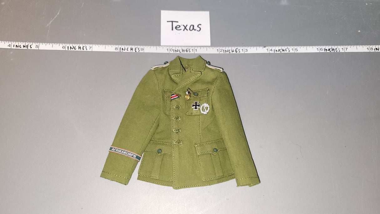 1/6 Scale WWII German Officer Tunic - Afrika Korps - DID