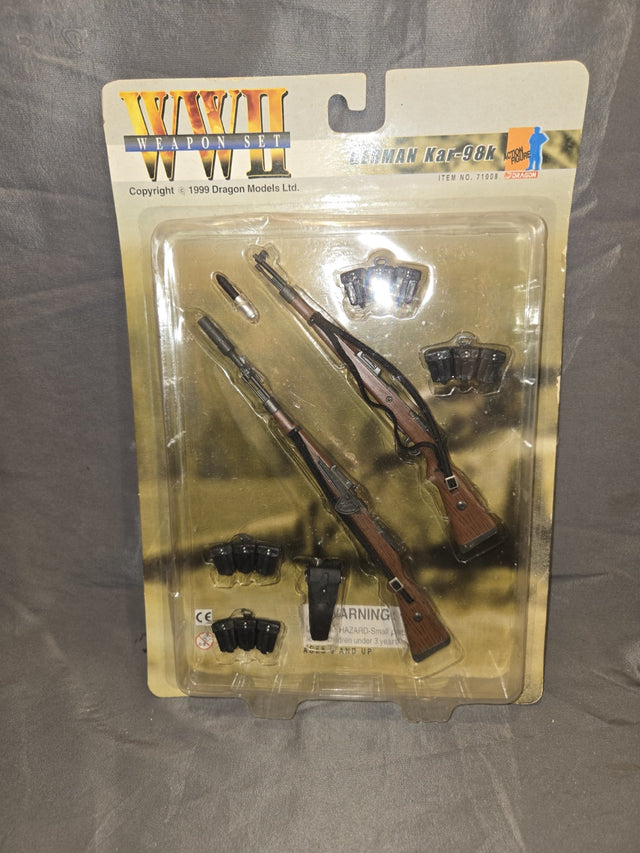 1/6 Scale WWII German Kar-98k Weapons Set - NIB Dragon Models