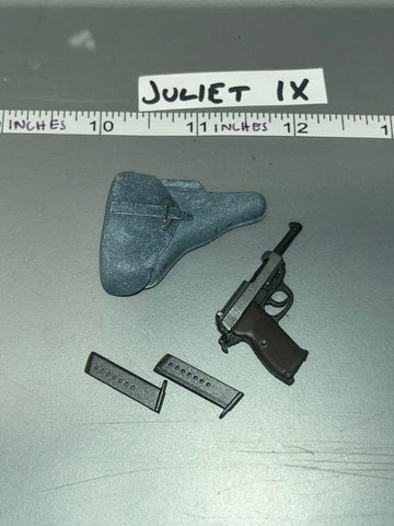 1/6 Scale WWII German Pistol and Holster