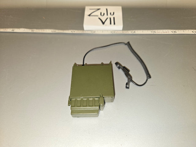 1/6 Scale Vietnam Era US AN/PRC-77 Field Radio with Handset - Zulu VII
