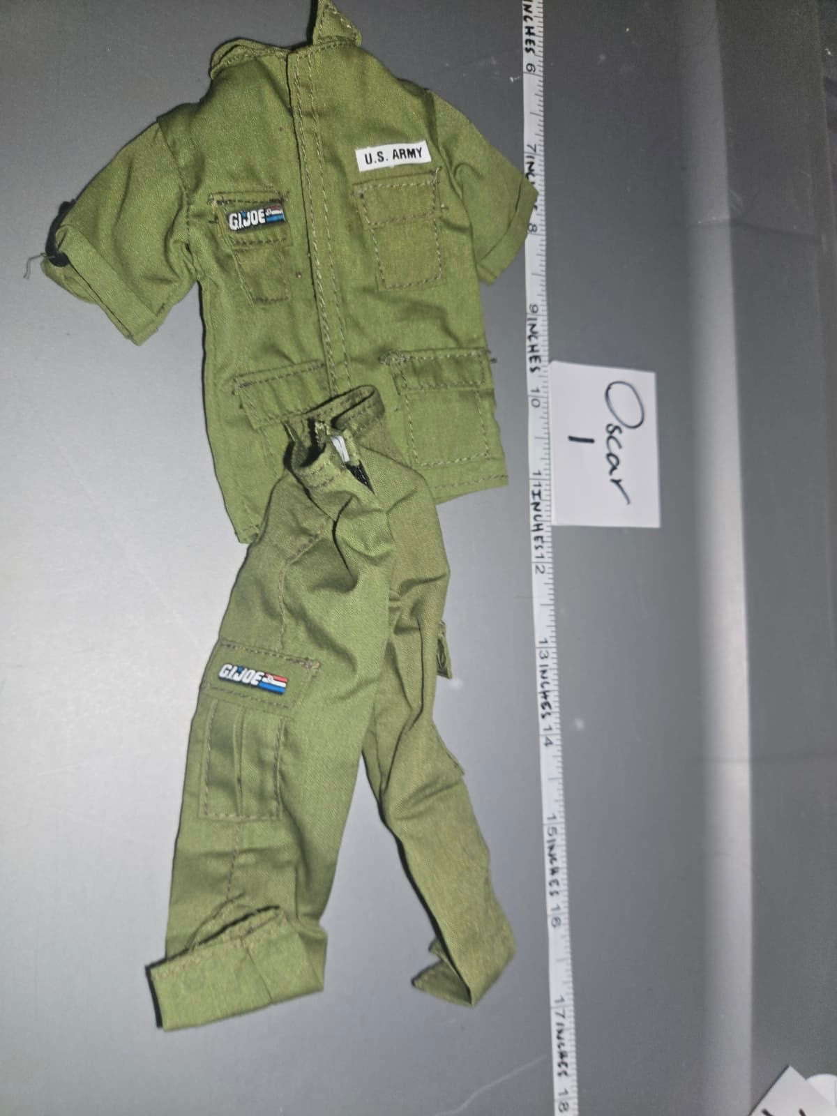 1/6 Scale Modern Era GI Joe Cobra Plain Green Uniform