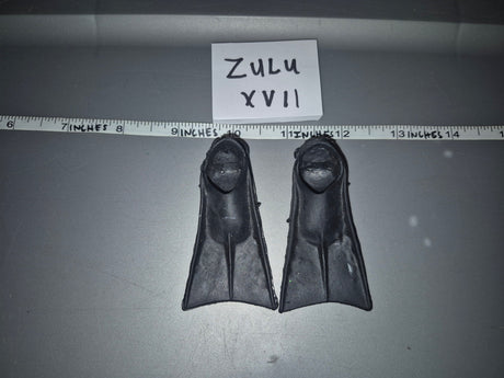 1/6 Scale Modern Era Scuba Swim Fins - Zulu XVII