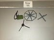1/6 Scale Modern Era Radar Dish Antenna Accessories Lot - Nov VII