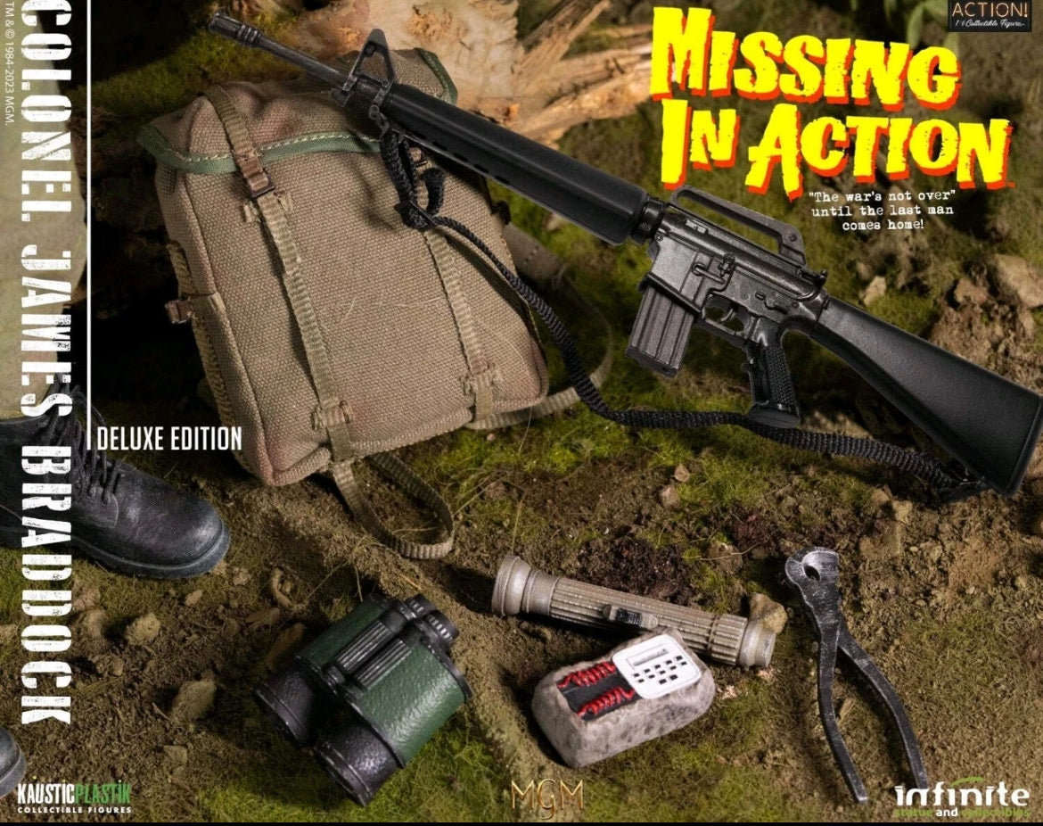 1/6 Kaustic Plastik Missing In Action Colonel James Braddock Deluxe Edition - Vietnam - NIB