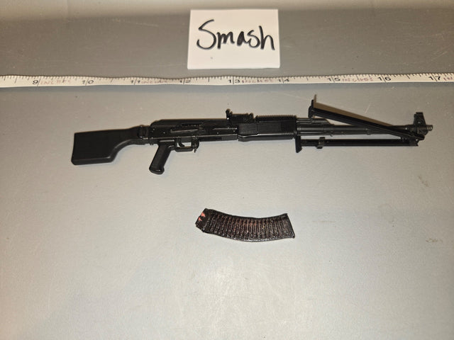 1/6 Scale Modern Era RPK Light Machine Gun with Folding Stock - Smash