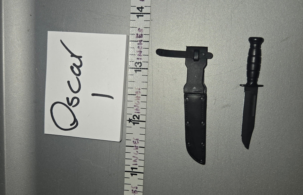 1/6 Scale Vietnam US Ka-Bar Knife - Marine USMC