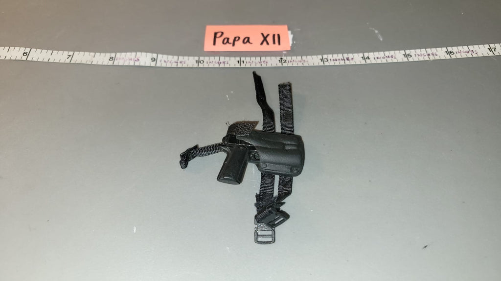 1/6 Scale Modern Pistol and Holster