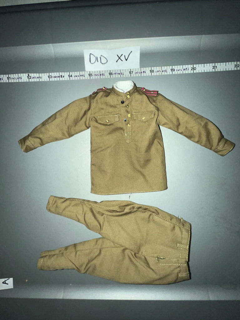 1/6 Scale WWII Soviet Russian Officer Uniform  - DID Viktor Soviet Officer