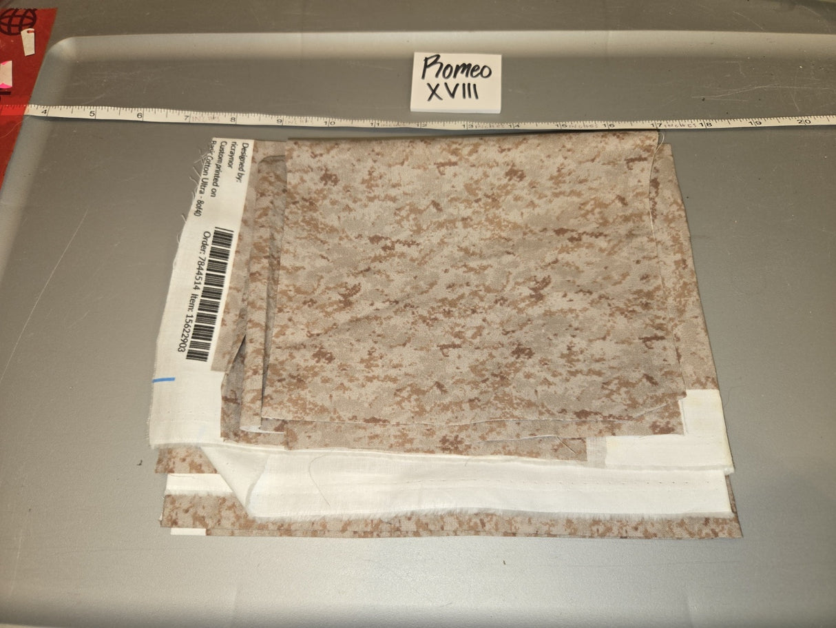 1/6 Scale Modern Era US MARPAT Desert Camouflage Fabric - Promeo XVIII