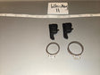 1/6 Scale WWII German Goggle Clips and Rings Set - Whiskey II