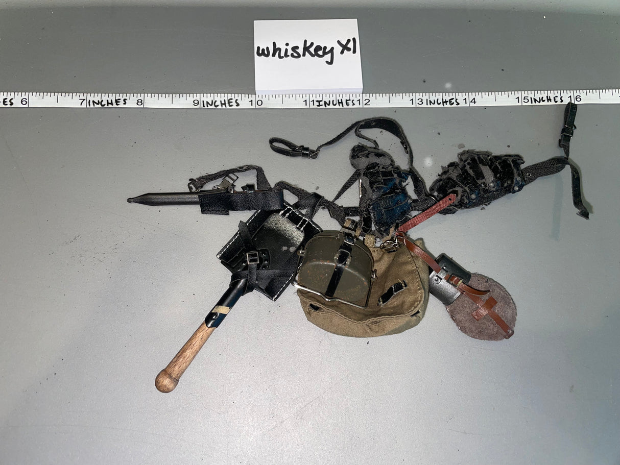 1/6 Scale WWII German Field Gear Lot