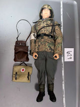 1:6 Scale WWII German Waffen Medic Dressed Figure - Dragon