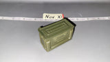 1:6 WWII US .50 Caliber Machine Gun Ammunition Can