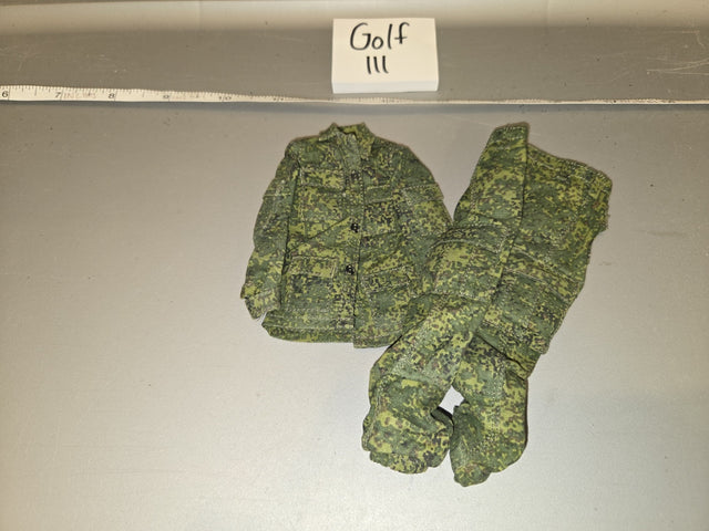 1/6 Scale Modern Russian Digital Flora Camouflage Uniform - Golf III