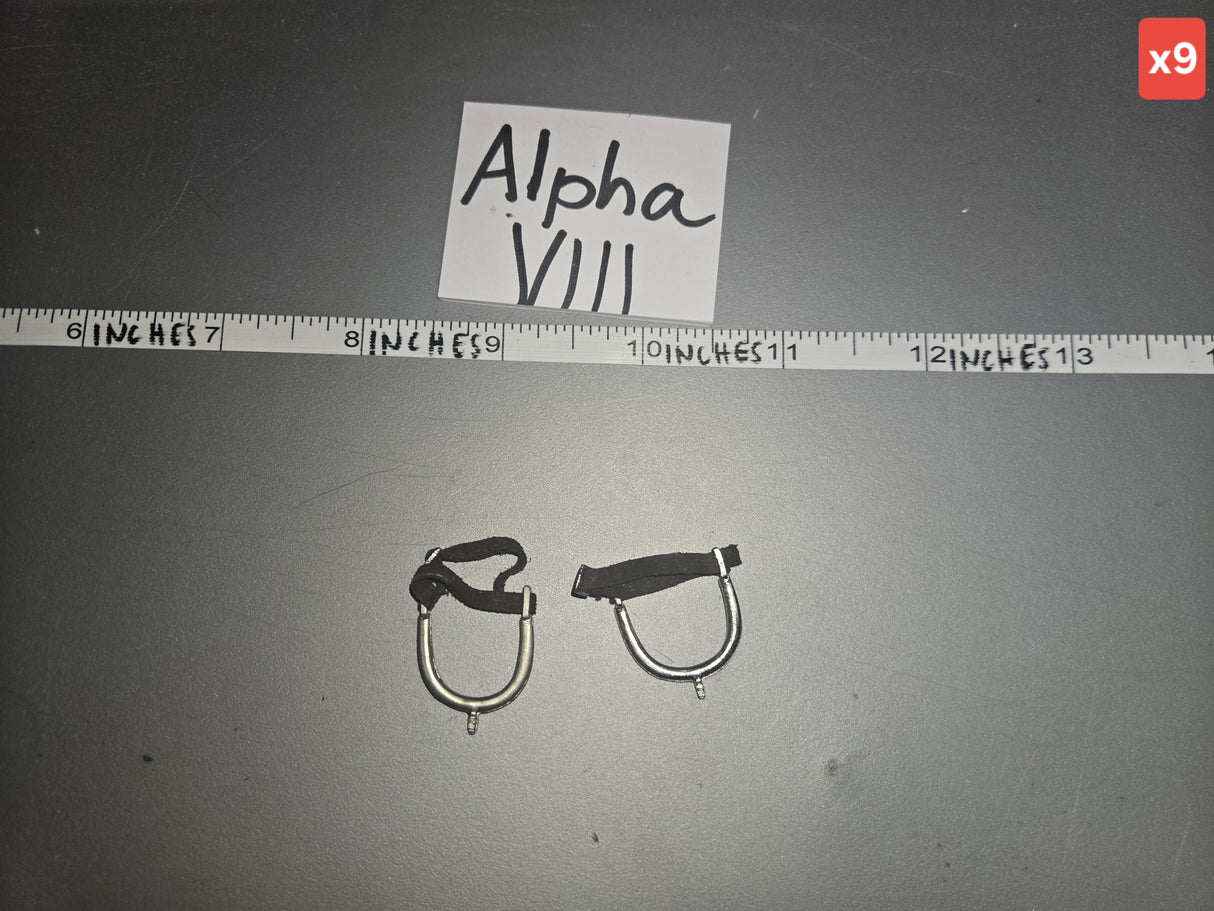 1:6 Scale Civil War Western Era Cavalry Spurs