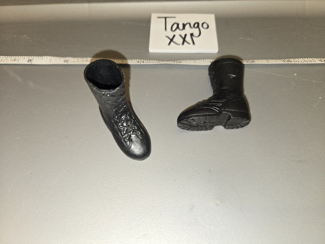 1/6 Scale Modern Era Black Combat Boots - Tango XXI