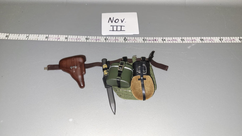 1/6 Scale WWII German Field Gear Lot