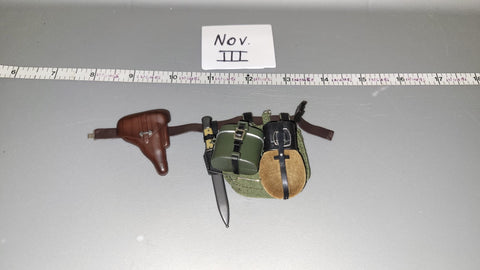 1/6 Scale WWII German Field Gear Lot