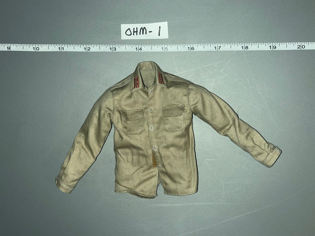 1/6 Scale WWII Chinese Tan Shirt - Minitimes