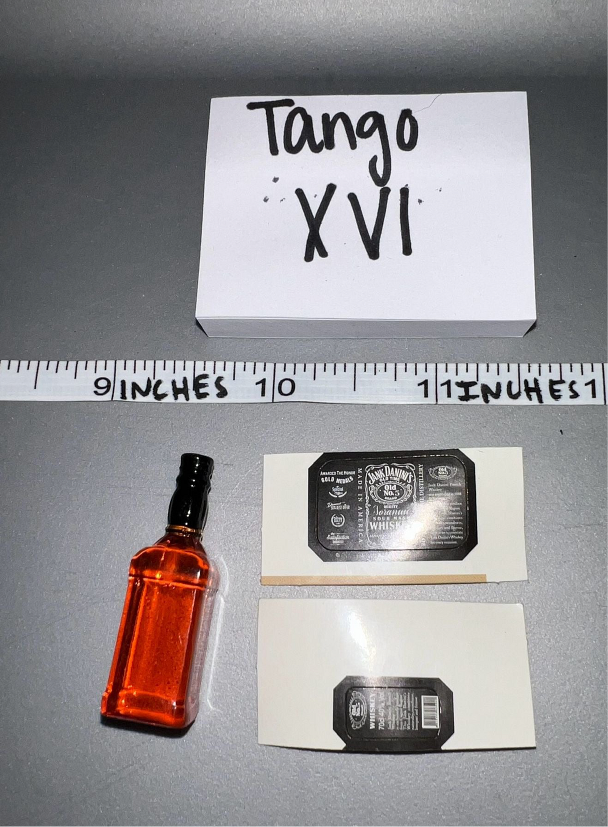 1/6 Scale Modern Era Liqour Bottle - Diorama Item