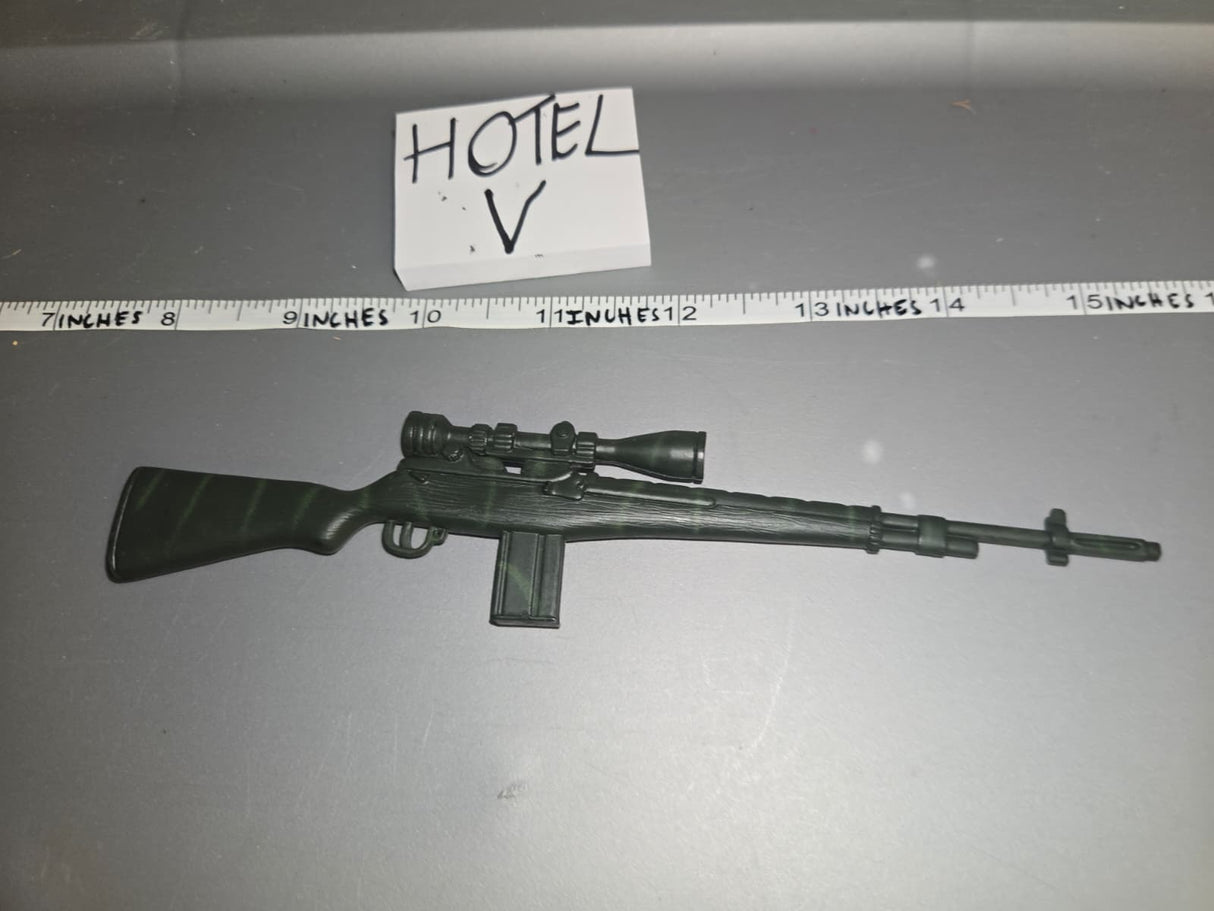 1:6 Scale Vietnam Era US M-14 Sniper Rifle