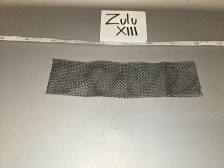 1/6 Scale Medieval Chainmail Aventail Section - Zulu XIII