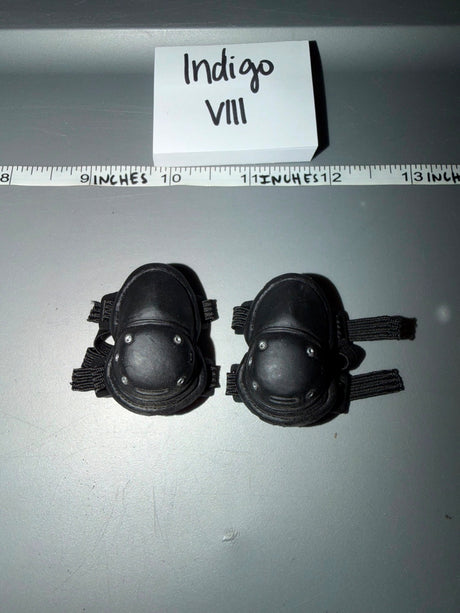 1/6 Scale Modern Era Knee Pads - Indigo VIII