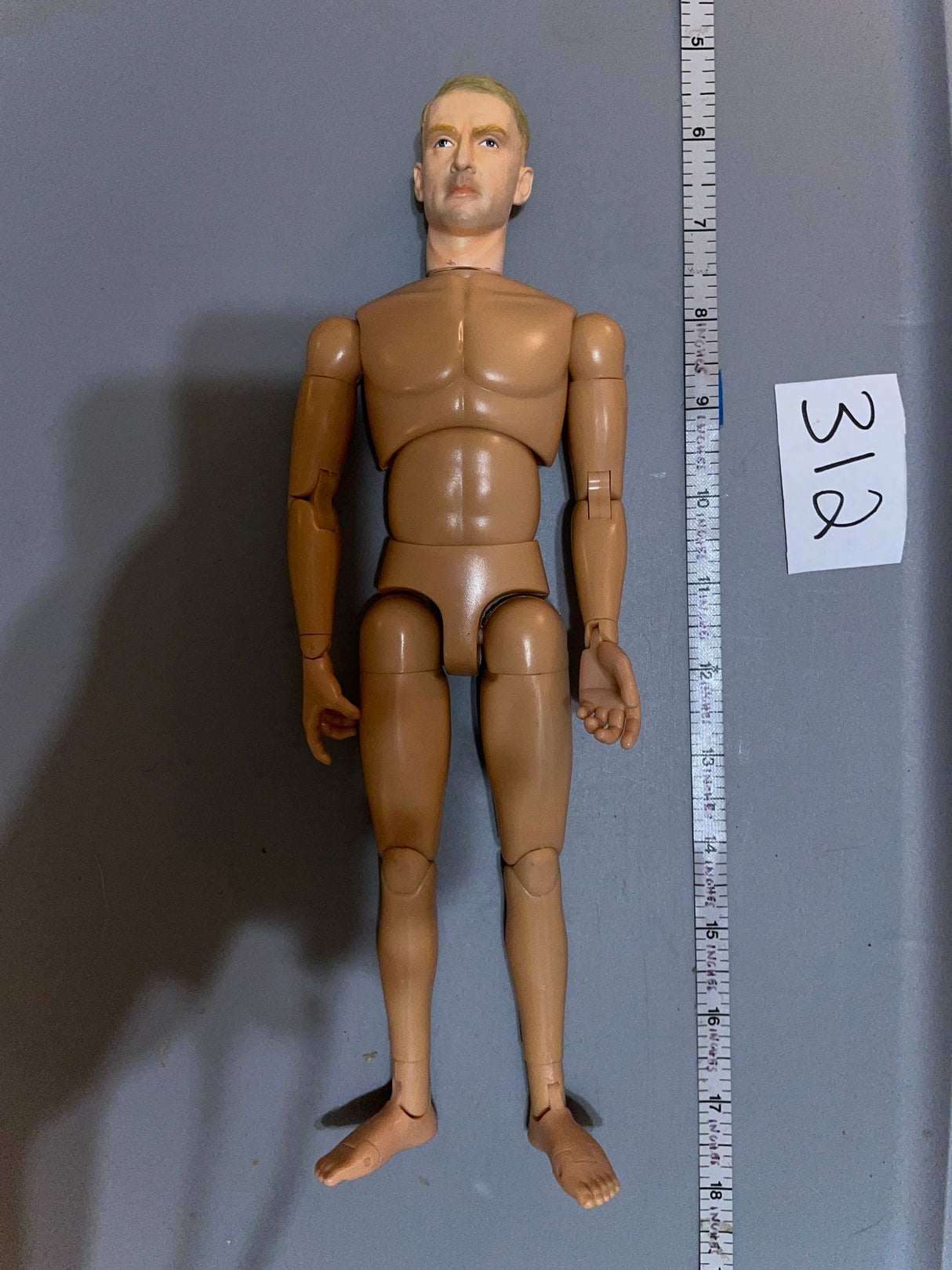 1/6 Scale Nude Dragon Figure