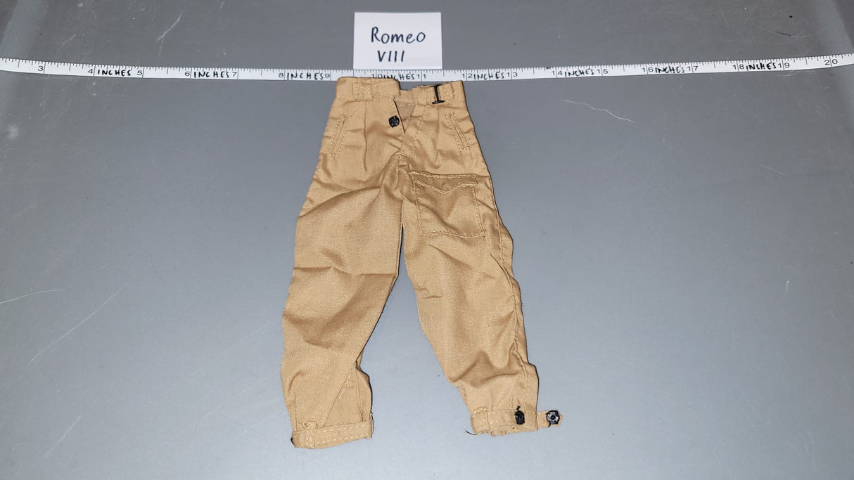 1/6 Scale WWII German Tropical Afrika Korps Luftwaffe Pants