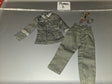 1/6 Scale WWII German Heer Field Uniform Jacket and Trousers with Suspenders - Promeo II