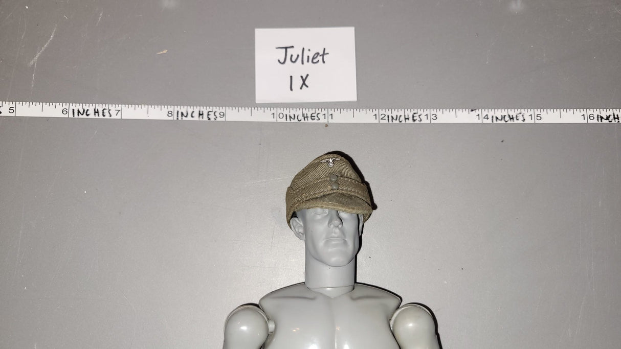 1/6 Scale WWII German Field Gray Cap Hat