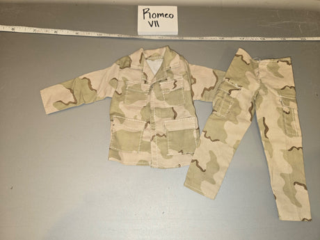 1/6 Scale Modern US Desert BDU Uniform