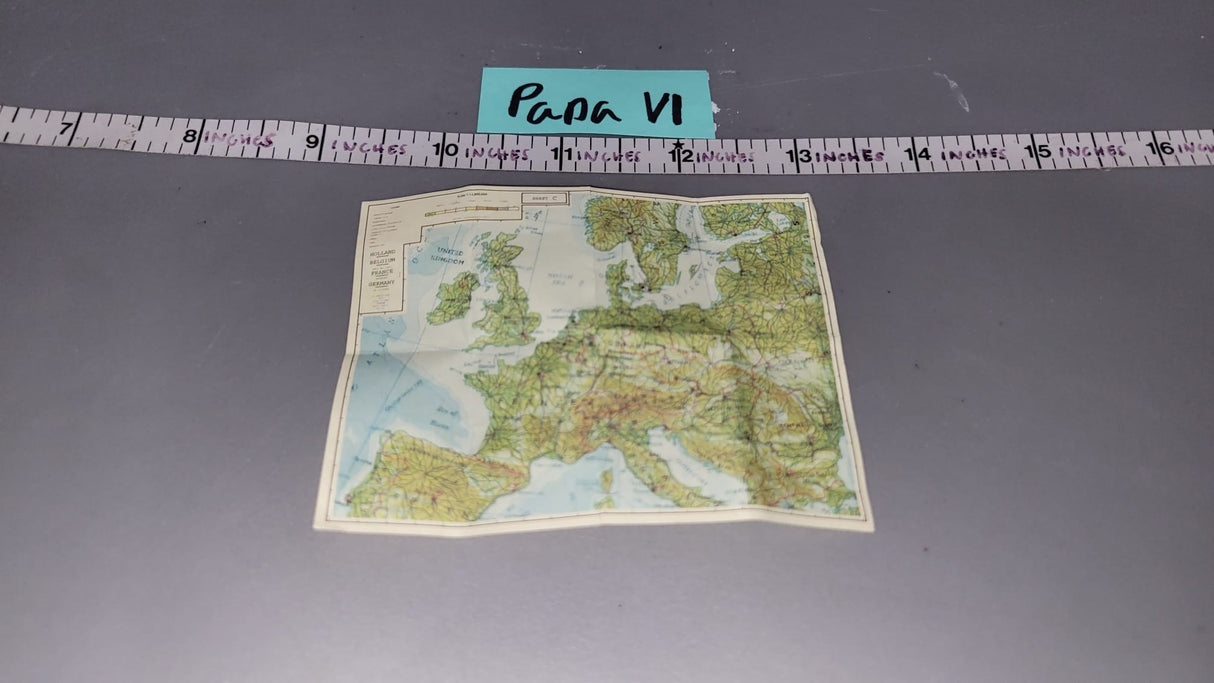 1/6 Scale WWII British Royal Air Force Map