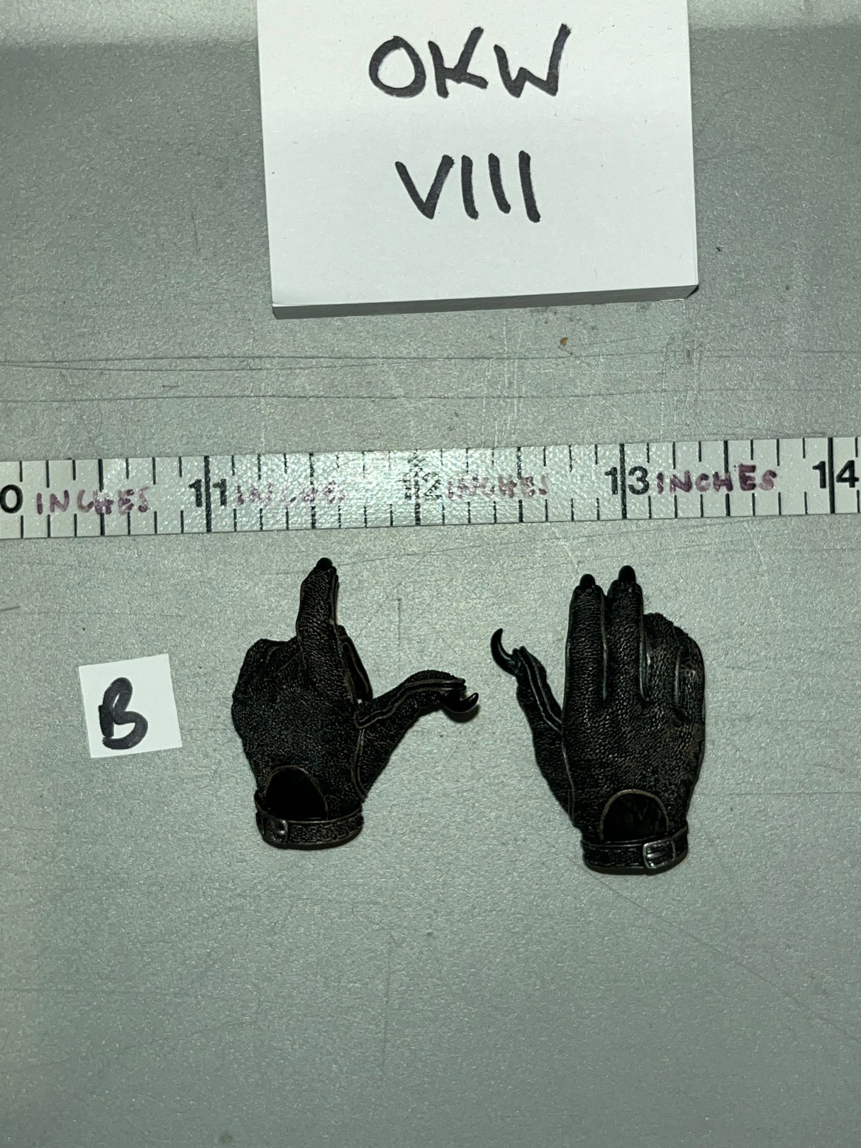 1/6 Scale Spawn Gunslinger Hell Dominator Gloved Hands - Comic Book - Flash Point