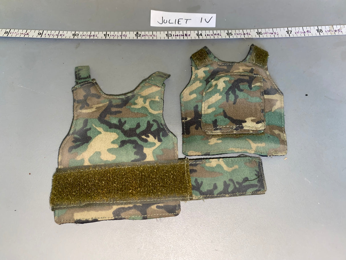 1/6 Scale Modern Era Woodland Body Armor