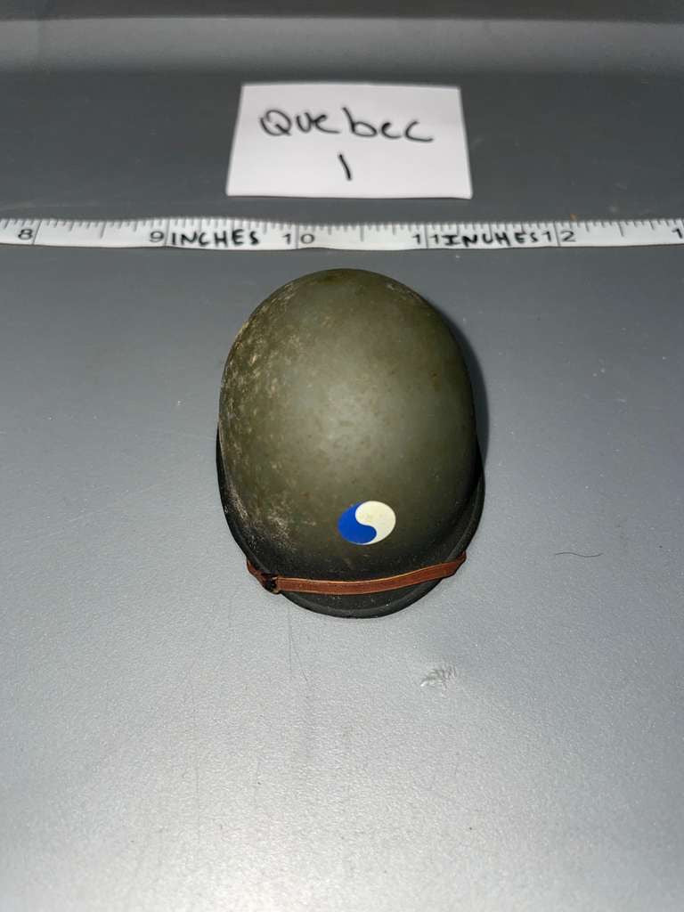 1/6 WWII US 29th ID Helmet - Metal