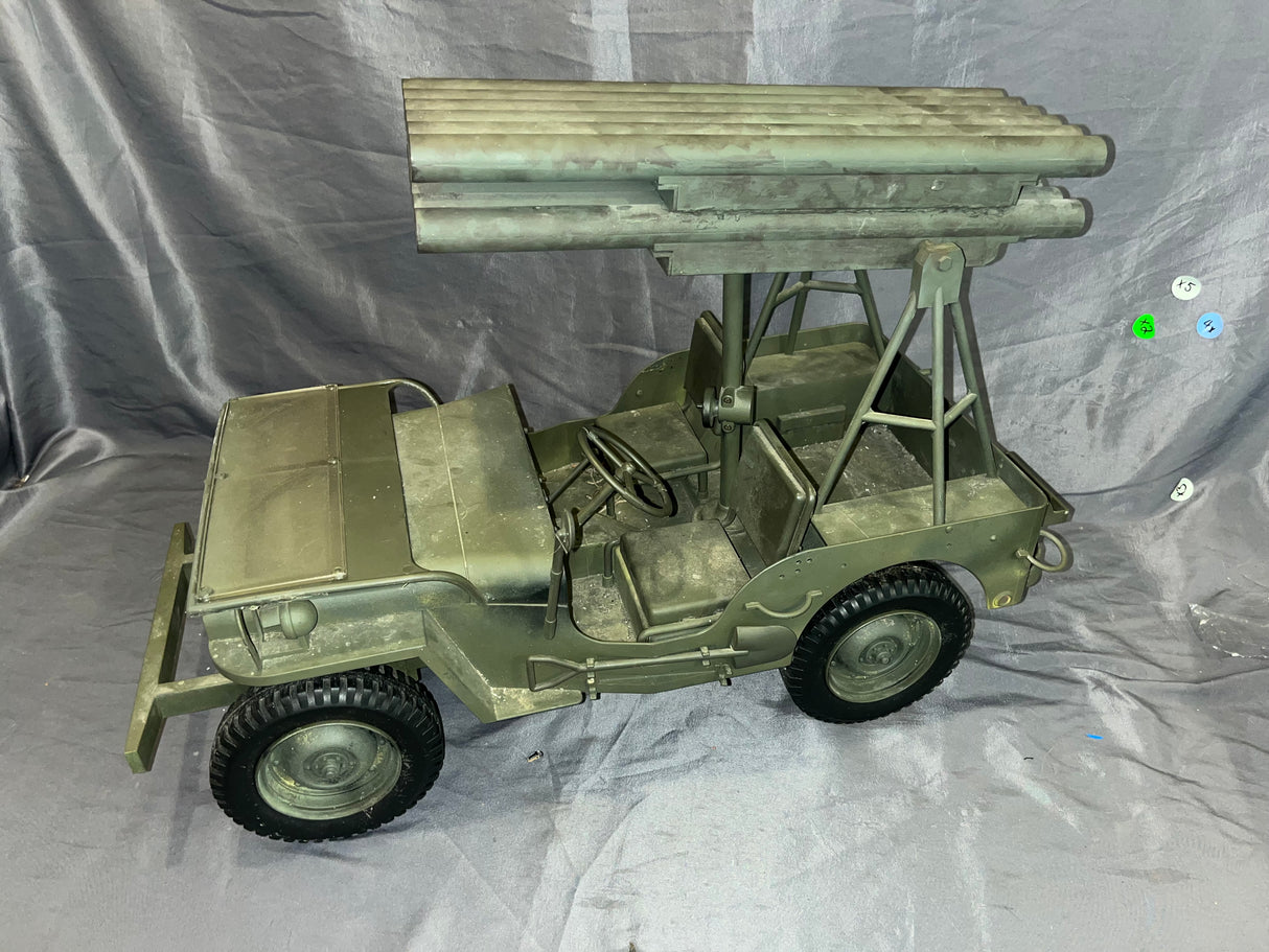 1/6 Scale WWII US Jeep - SOTW - Rocket Launcher Custom