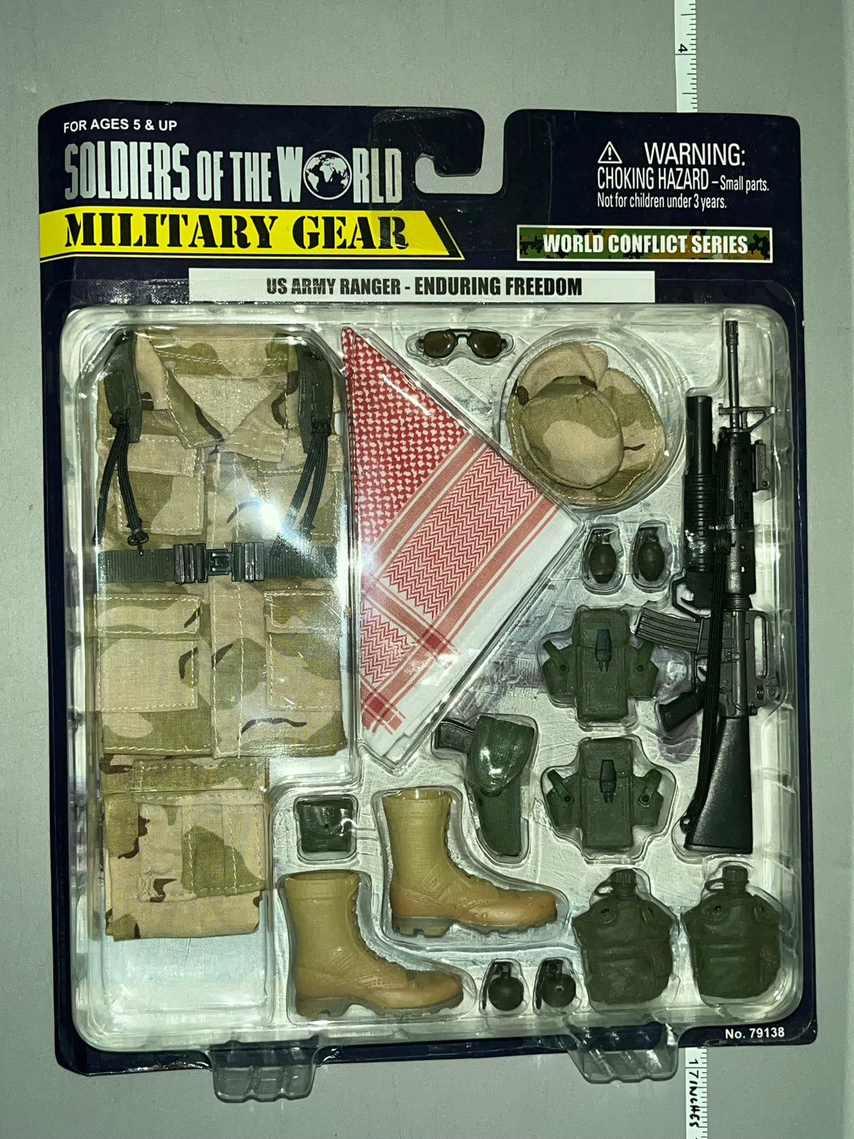1/6 Scale Modern Army Ranger Enduring Freedom- Formative International SOTW Soldiers of the World NIB Uniform Set